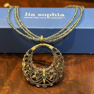 NIB Lia Sophia Intricacy necklace